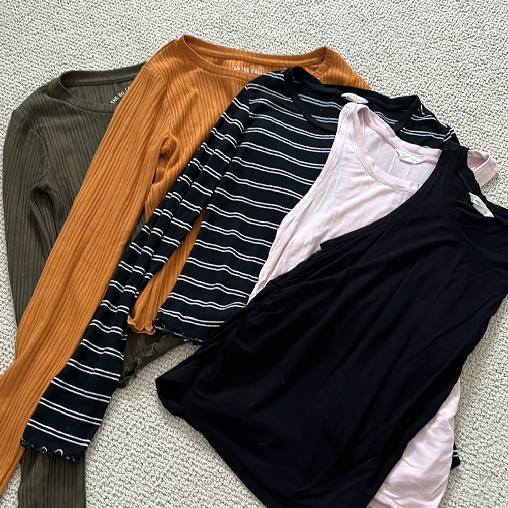 5 Aeropostale Shirts Size M